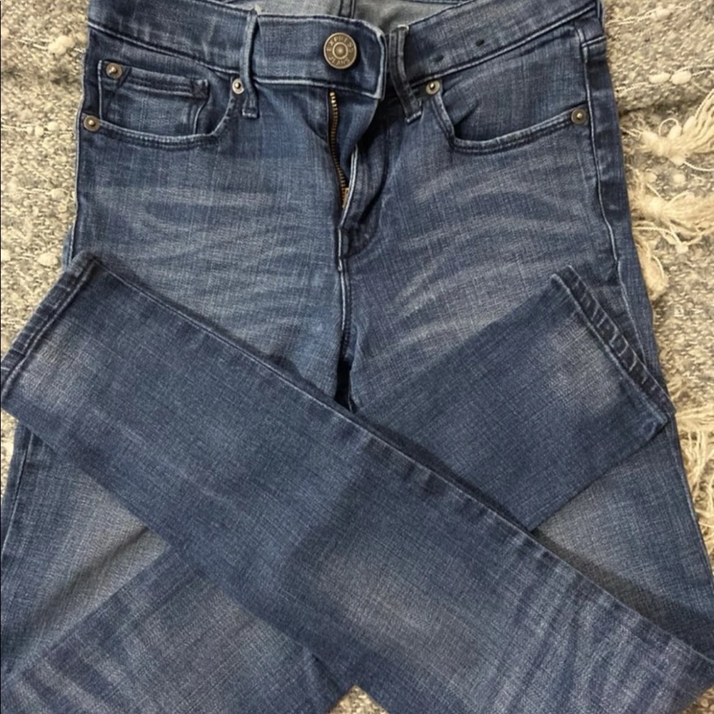 Express Legging High Rise/Ankle Jeans 
Size0
Worn Once 
Like new